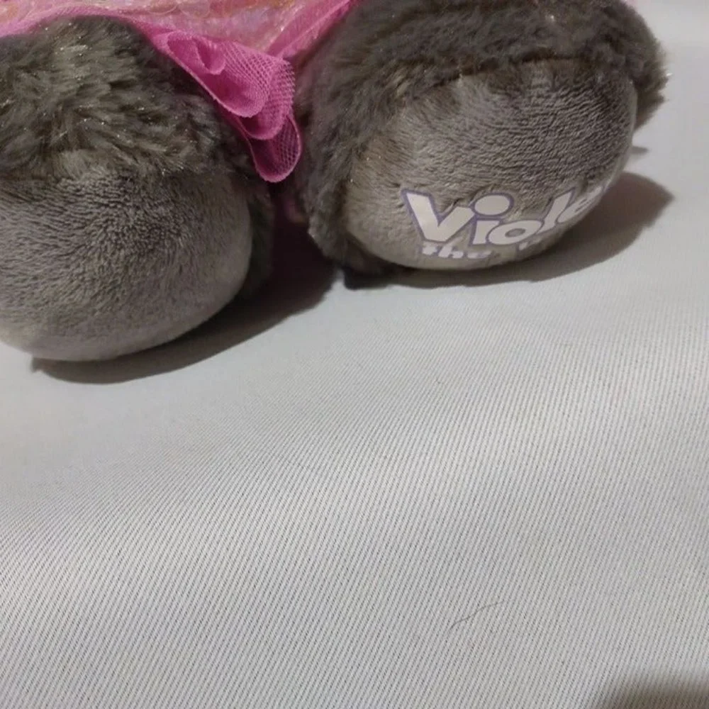 Build a Bear Great Wolf Lodge Violet w/ exclusive pink sequin dress used w/ tags - Picture 4 of 7